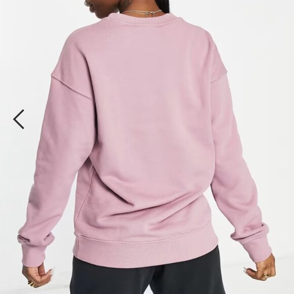 Adidas Mauve Crew Sweatshirt - Picture 2 of 8